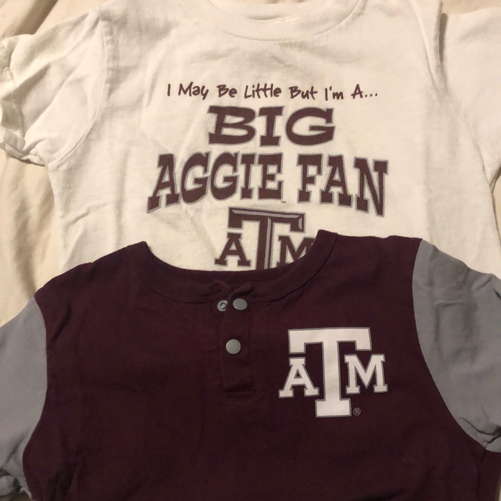 Texas A&M Aggie t shirt bundle